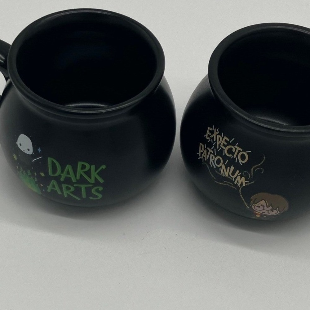 Modern Gourmet Foods Harry Potter Cauldron Coffee Mugs Expecto Patronum Hogwarts